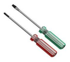 Producto - Destornillador Phillips rojo transparente 6