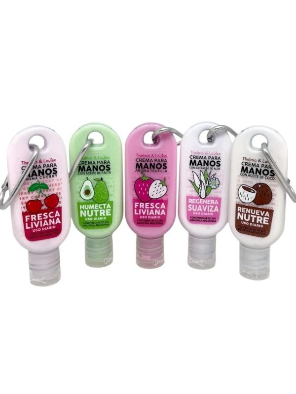 Producto - CREMA PARA MANOS FRUTALES THELMA AND LOUISE LLAVERO
