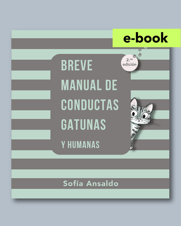 Producto - Breve manual de conductas gatunas y humanas - Ebook - Sofía Ansaldo
