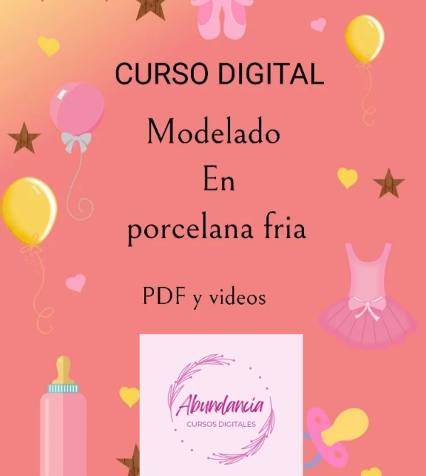 Producto - CURSO DIGITAL MODELADO EN PORCELANA FRIA