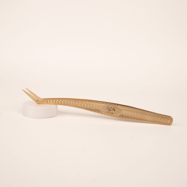 Producto - Pinza Curva Dorada - City Girl - 0