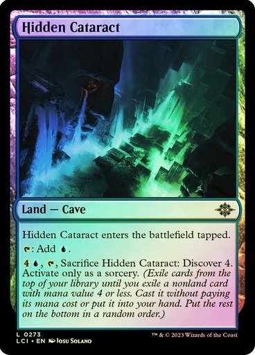 Producto - Hidden Cataract Foil  Lost Caverns of Ixalan