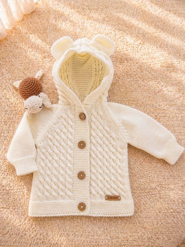 Producto - CAMPERA OREJITAS NATURAL