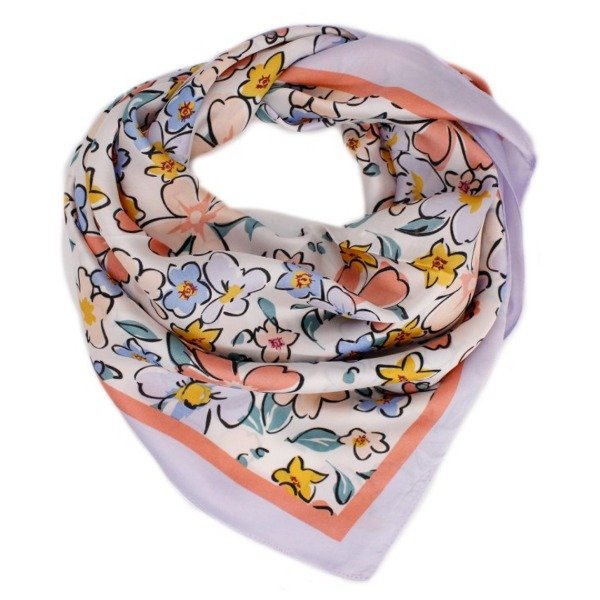 Producto - Pañuelo Flowers Time Lila