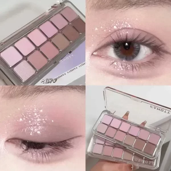 Producto - Paleta 12 colores #07 eyeshadow - FAMOTY