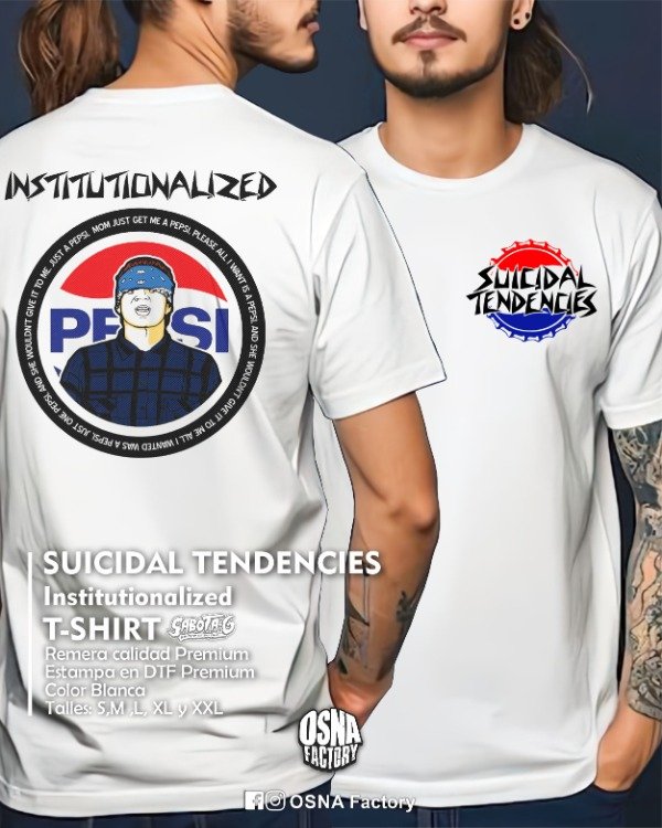 Producto - SUICIDAL TENDENCIES Institutionalized T Shirt