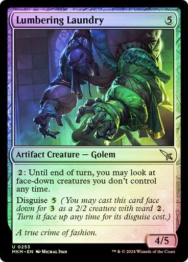 Producto - Lumbering Laundry Foil  Ravnica: Murders at Karlov Manor
