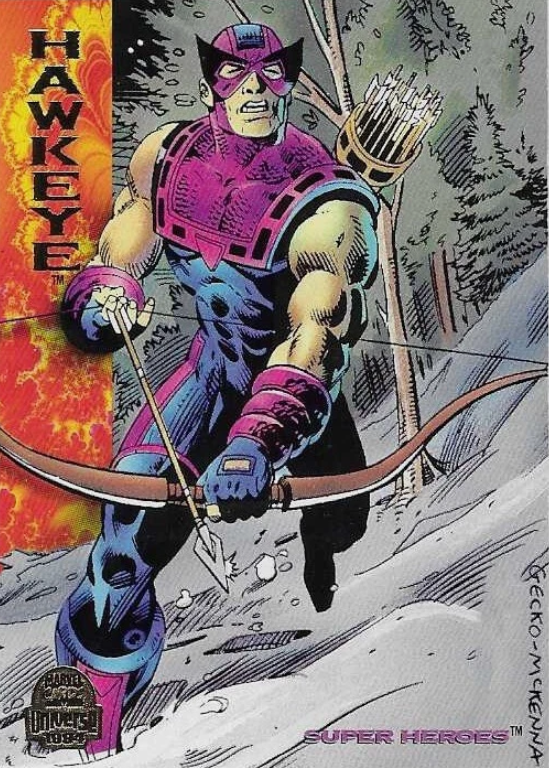 Producto - 1994 Fleer Marvel Universe #148 - Hawkeye Super Heroes - 0