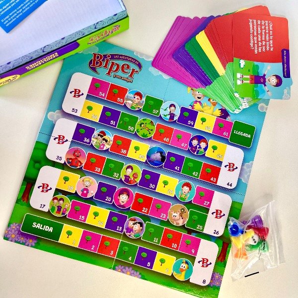 Producto - JUEGO DE MESA SEMILLERO DE LAS EMOCIONES - BIPER Y SUS AMIGOS