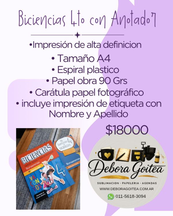 Producto - Biciencias con anotador