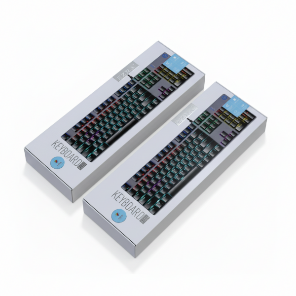 Producto - Teclado Gamer con Cable USB Retroiluminado con Luz RGB  KB04.