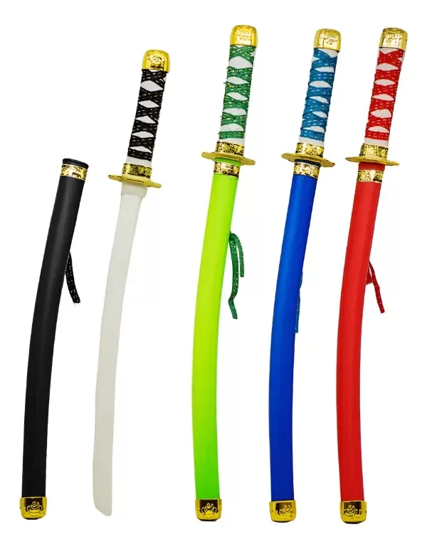Producto - Espada Sable Katana Ninja De Juguete Con Funda Sable De 60 Cm