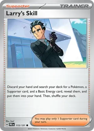 Producto - Larry's Skill - 115/131 - Prismatic Evolutions