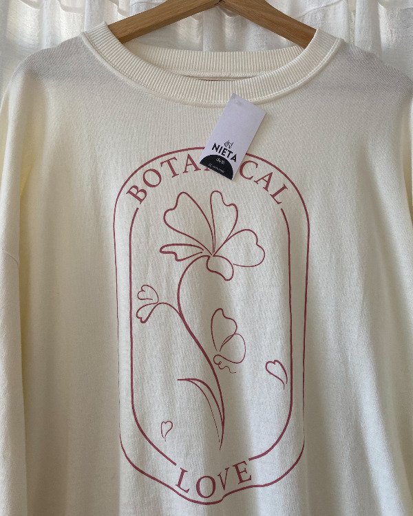 Producto - Buzo Rústico Botanic Crema - 4