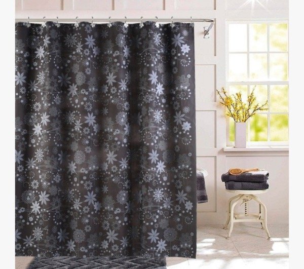 Producto - Cortina de baño pvc con gancho