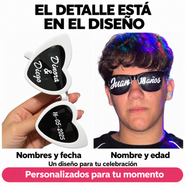 Producto - Lentes personalizados para fiestas y eventos - 4