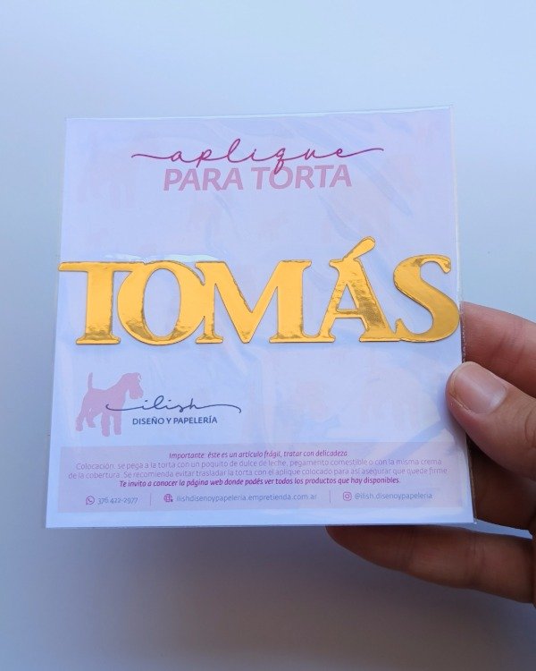 Producto - Aplique Tomás