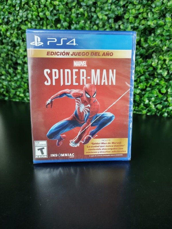 Producto - JUEGO PS4 - SPIDERMAN