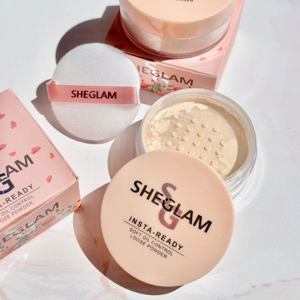 Producto - Polvo Suelto fijador matificante 3 tonos c7U - Sheglam