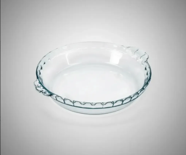 Producto - Tartera de vidrio templado redonda - apta para horno. - 2