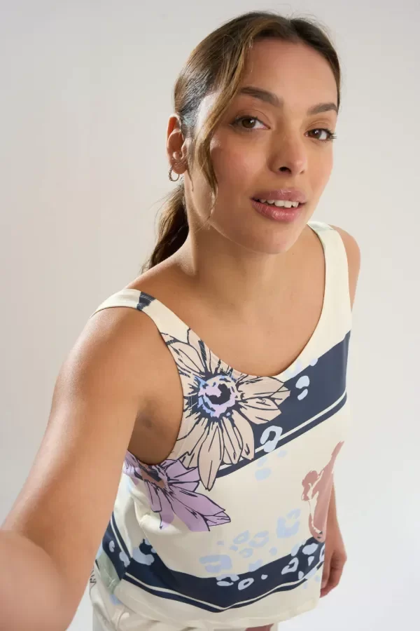 Producto - MUSCULOSA TULUM AMORCITO CORAZON BLUE