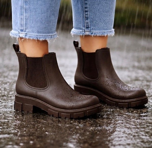 Producto - Botas de Goma Mía - Chocolate - 0