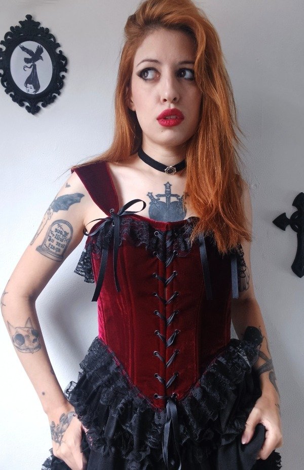 Producto - Corset Velvet