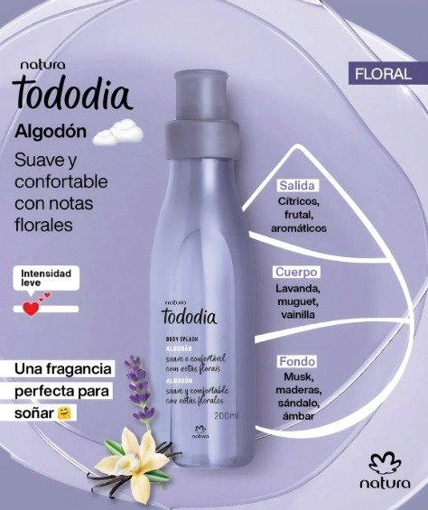 Producto - Body Splash Algodón - 200 ml - 1