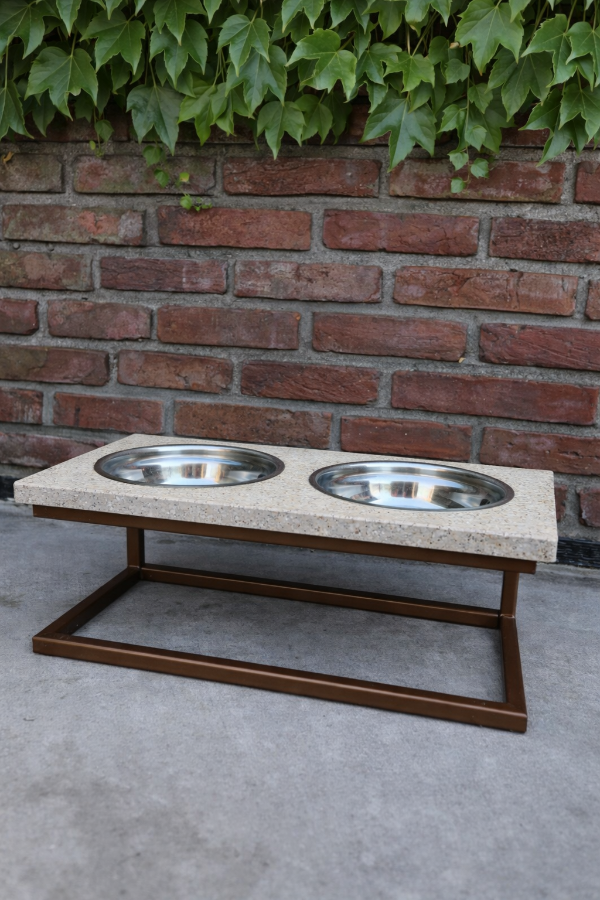 Producto - COMEDERO EN ALTURA CON ESTRUCTURA DE HIERRO