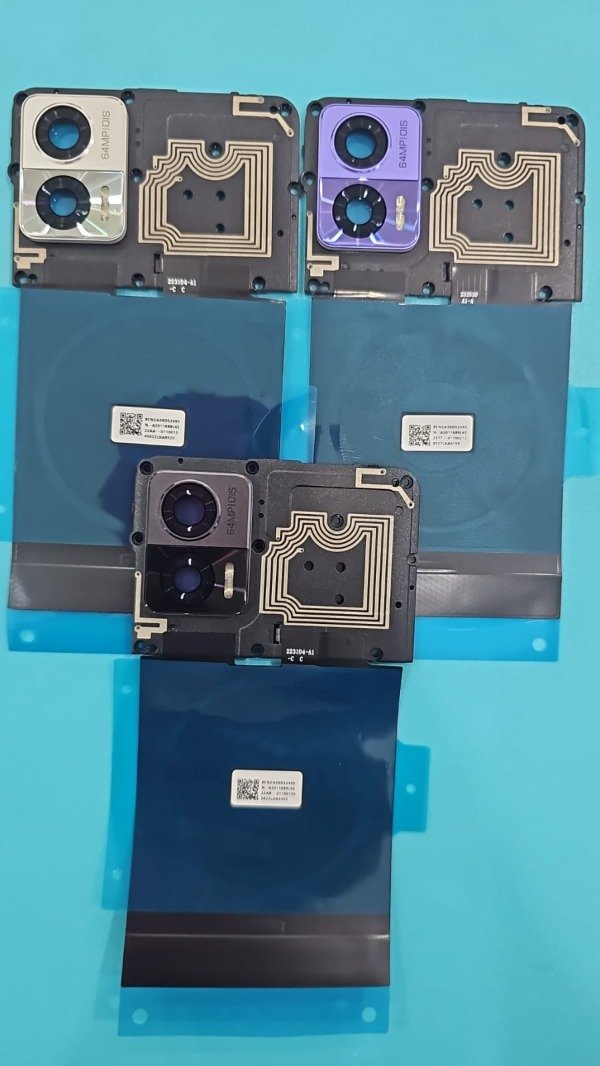 Producto - NFC + VIDRIOS DE CAMARA MOTOROLA EDGE 30 NEO NEGRO VIOLETA Y PLATEADO ORIGNIAL