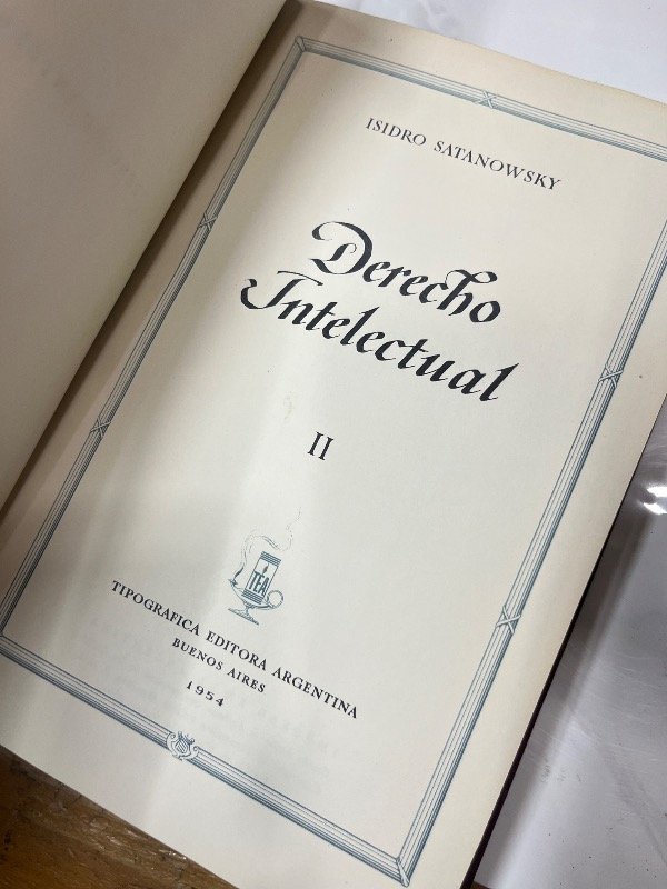 Producto - Derecho intelectual 2 tomos Sataniwsky - 3