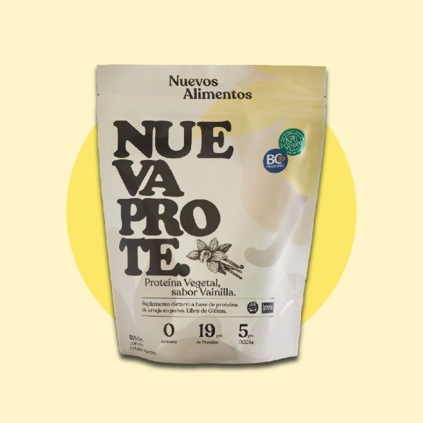 Producto - PROTEINA VEGETAL VAINILLA X500GR NUEVOS ALIMENTOS