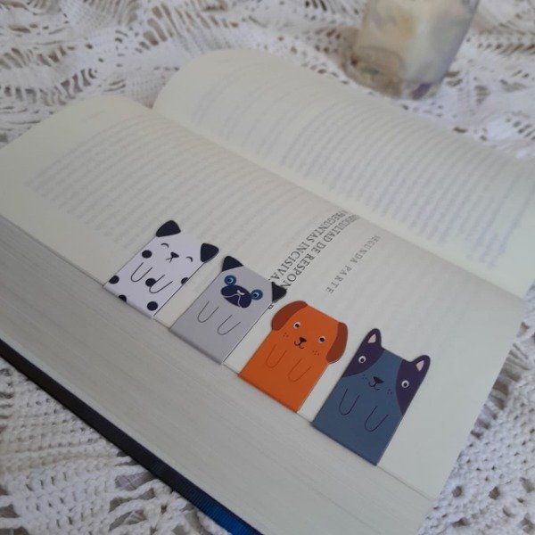 Producto - Mascotas - Set de 4 Marcapáginas - 2