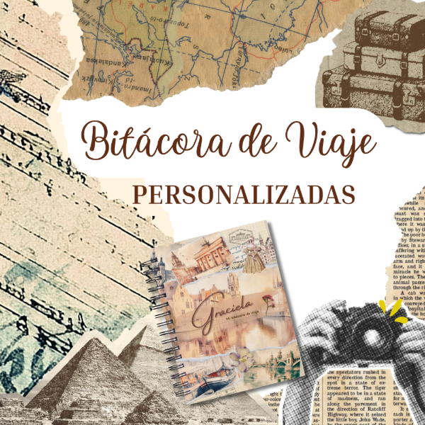 Producto - Bitácora de viaje personalizada