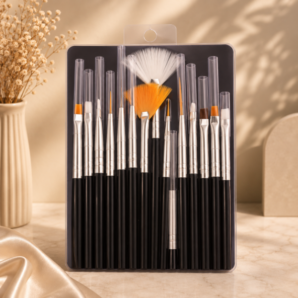 Producto - SET DE PINCELES PARA UÑAS X15 PCS WH959