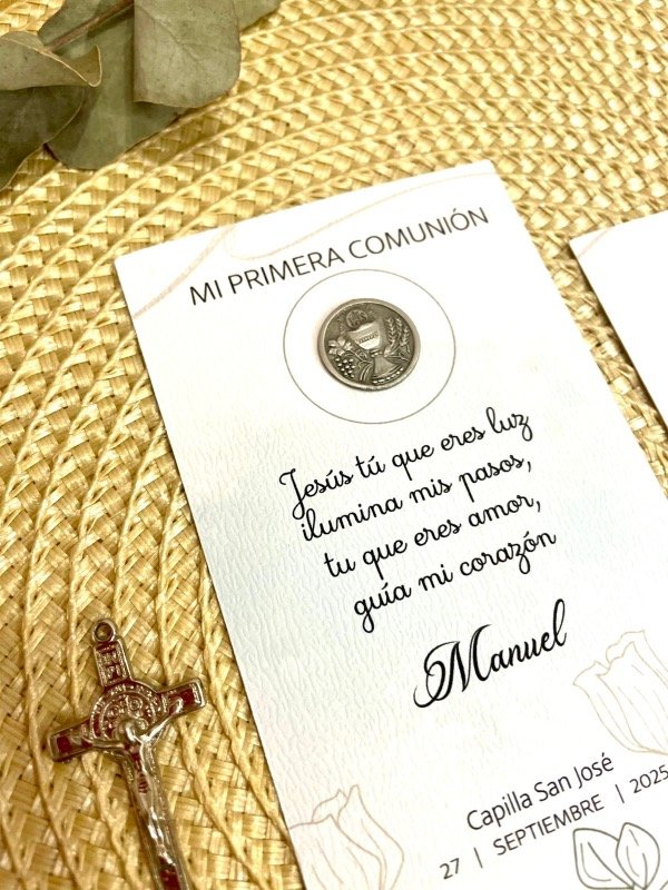 Producto - Estampita Manu