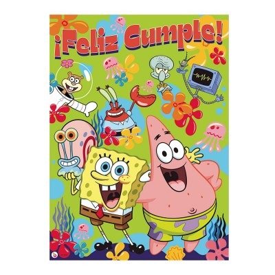 Producto - Cartel Bob esponja 55 x40 aprox