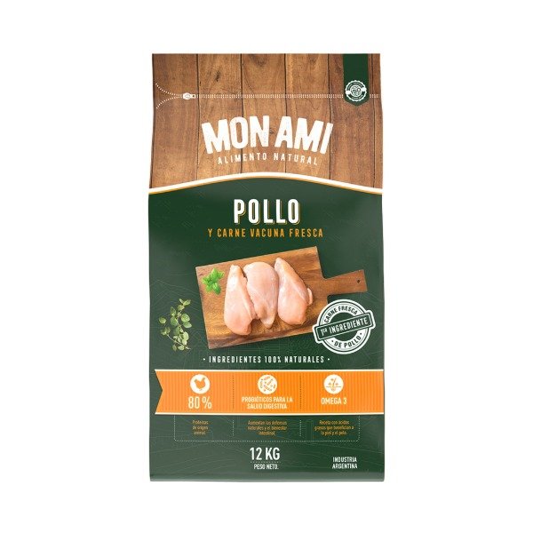Producto - Mon Ami Perro Adulto Pollo 12 Kg