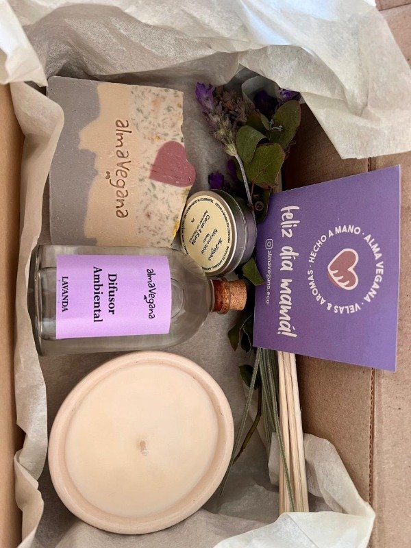 Producto - Box regalo difu (con vela cuenco cerámica)