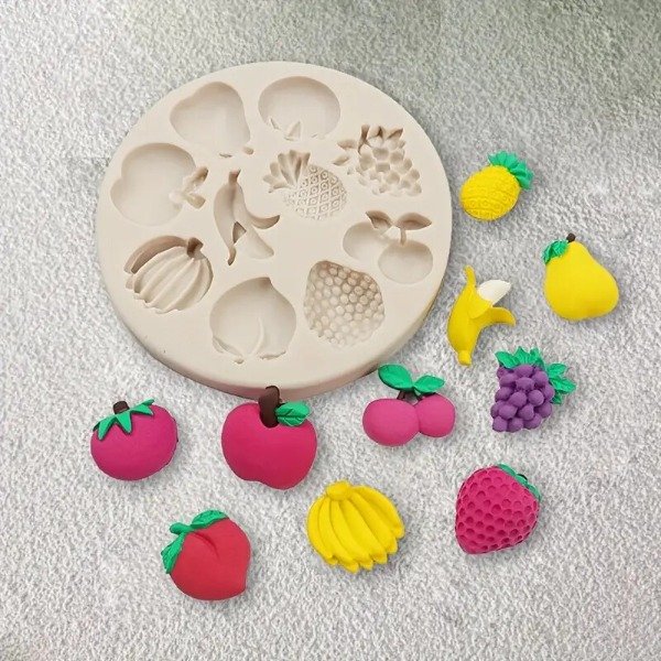 Producto - Molde variedad de frutas mini