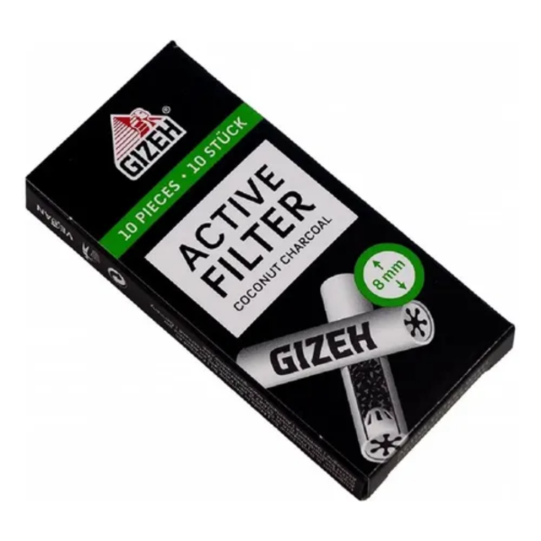Producto - GIZEH FILTROS CARBON ACTIVADO X10 8MM