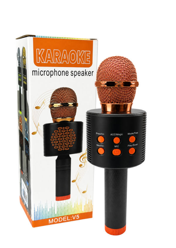 Producto - MICROFONO KARAOKE V5 #2026032066669