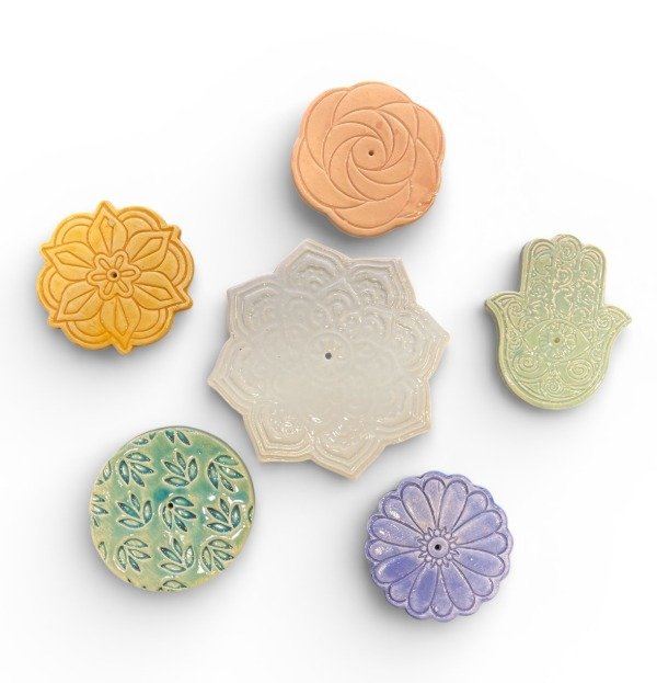 Producto - PORTA SAHUMERIO CERAMICA