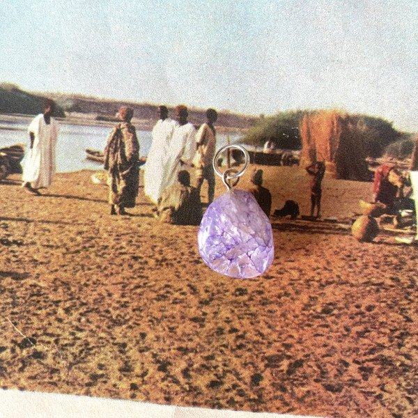 Producto - DIJE CUARZO ESTALLADO VIOLETA - 1