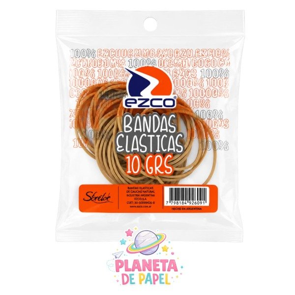 Producto - BANDAS ELASTICAS ZCO x10gr.
