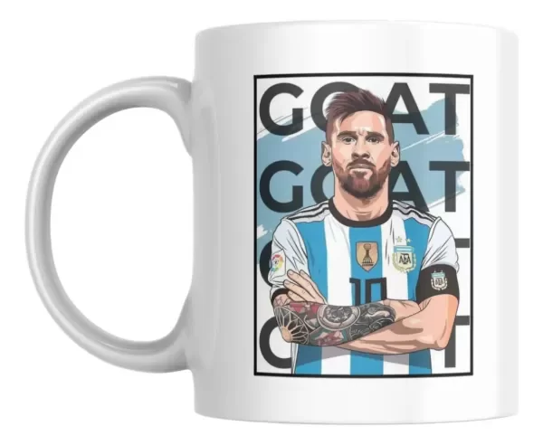 Producto - Taza - messi goat 10 seleccion argentina - 0