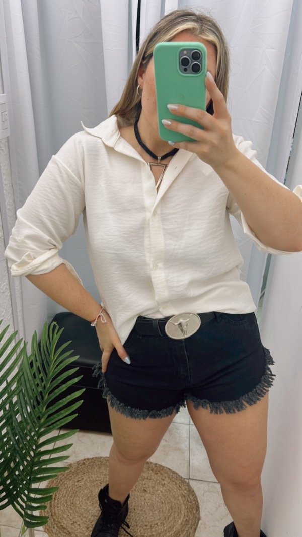 Producto - Camisa Larga Cey Blanca