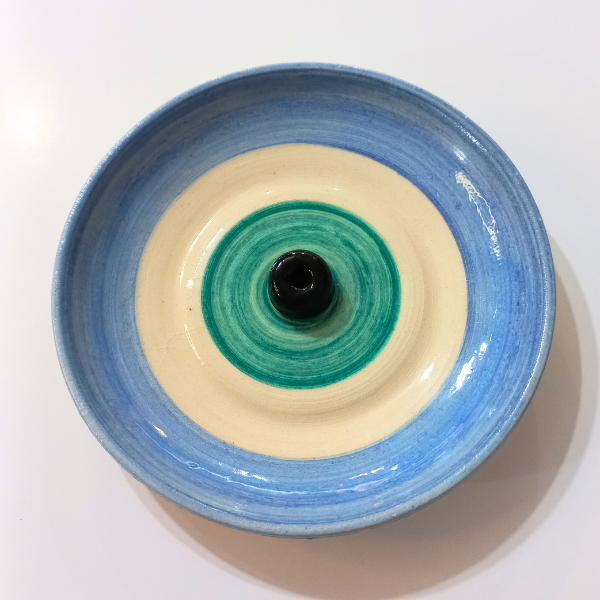 Producto - Porta Sahumerio Ojo Turco Redondo-varios colores