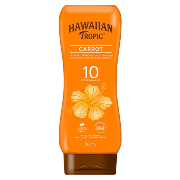 Producto - Protector Solar Hawaiian Tropic Carrot Locion 10FPS x 240ml
