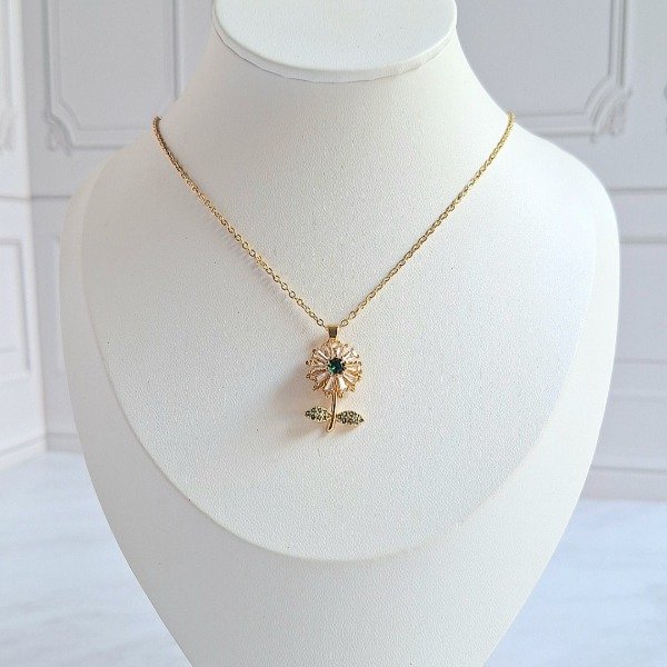 Producto - Collar margarita giratorio
